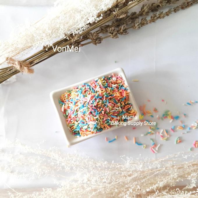 

Sprinkle Cup Cake Kue Mesis Warna Warni Good Quality 200 gr PROMO SPECIAL Kode 1287
