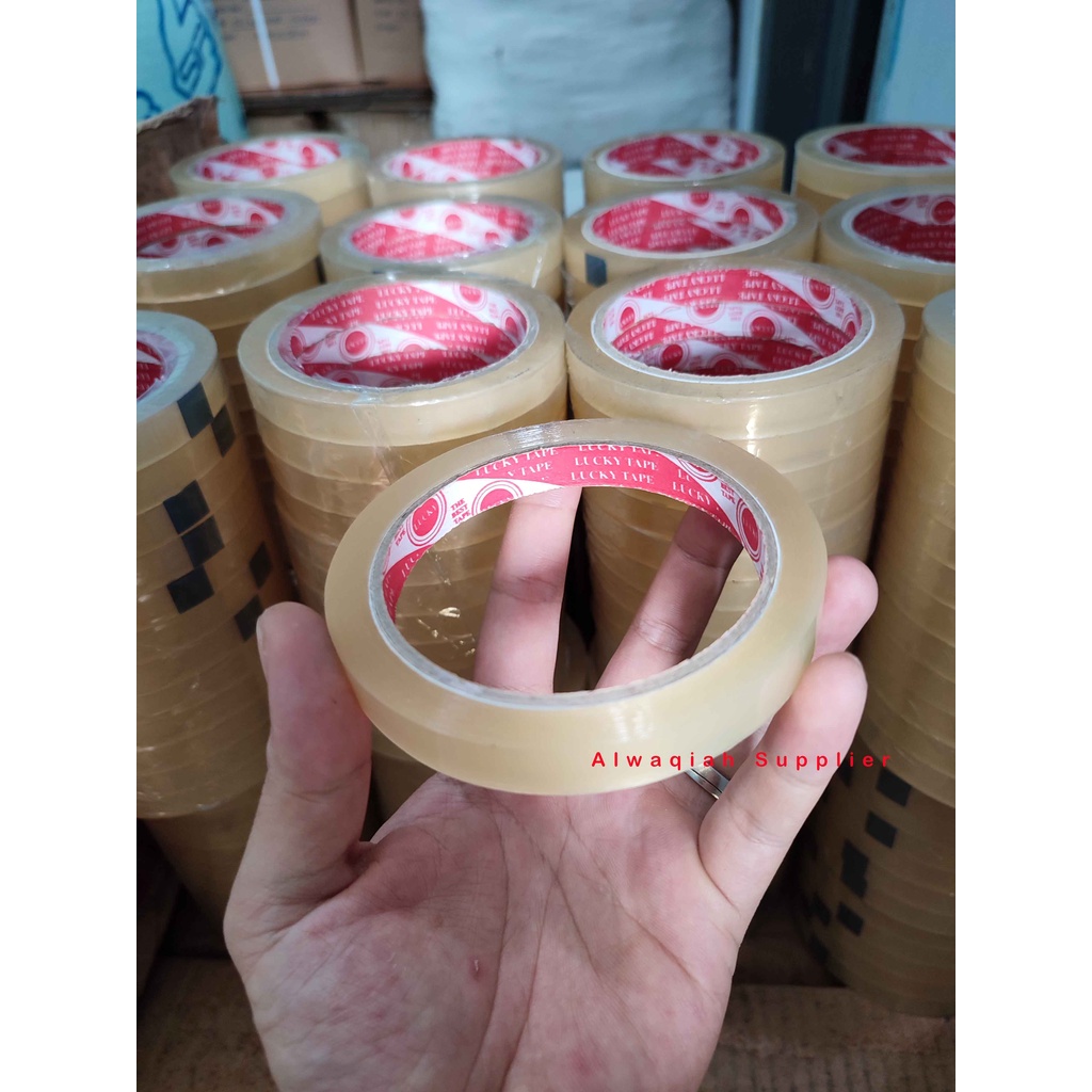

Lakban Kecil 1cm 1 cm / Packing / Sellotape Selotip