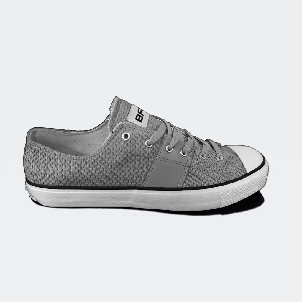 BFLY Sepatu Basic Low Casual Street Style REVOLT GREY Knit Original