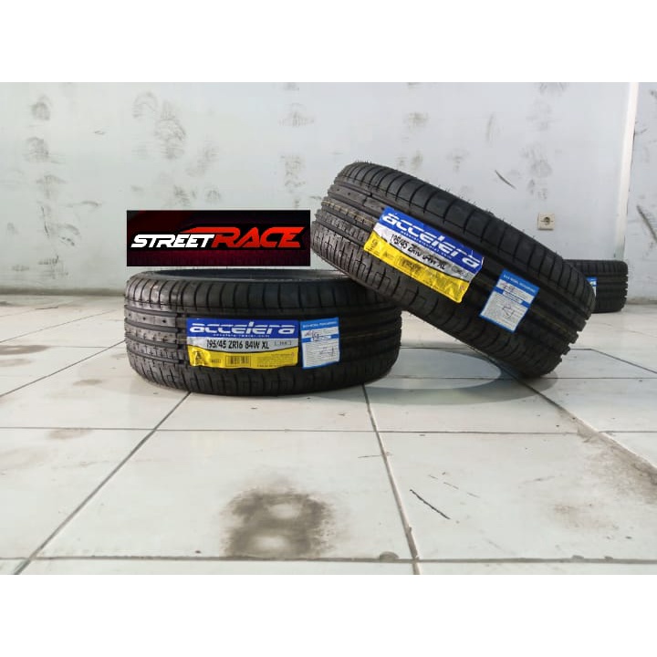 Ban mobil lokal r16 195/45 ACCELERA PHI-R 195/45/R16 Tubeles