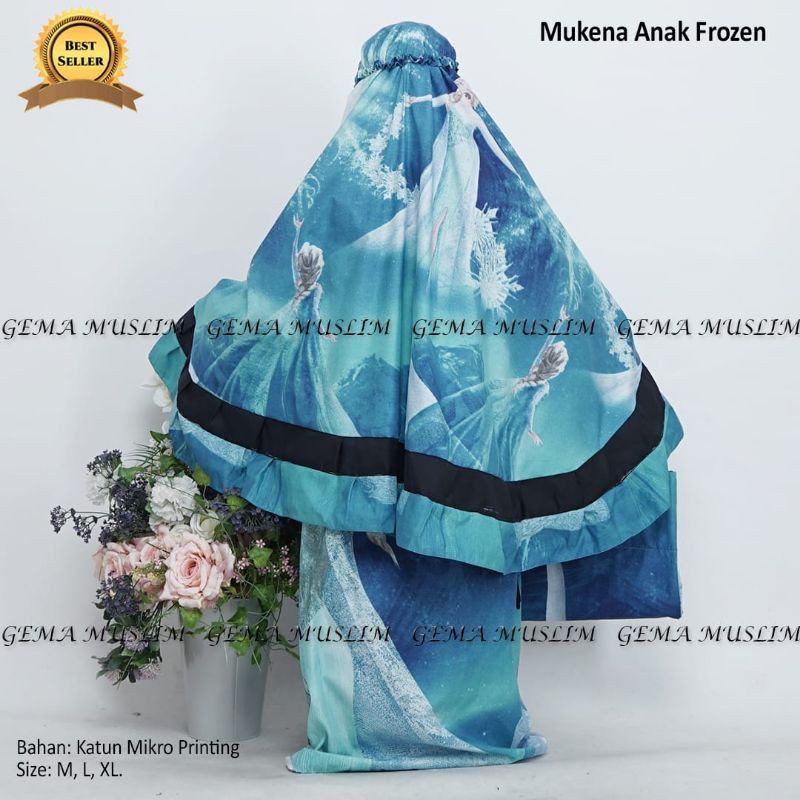 Mukena Anak Frozen Aqila