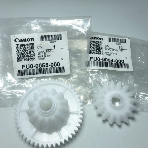 

Gear Bevel Mesin Fotokopi Canon IRA 6075/6275 Original 1 Set