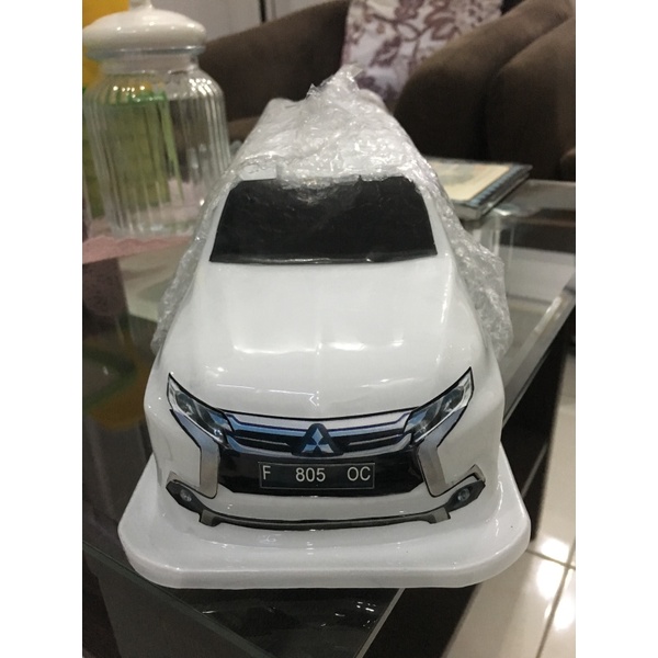 TEMPAT TISUE MOBIL MINIATUR ALL NEW PAJERO SPORT