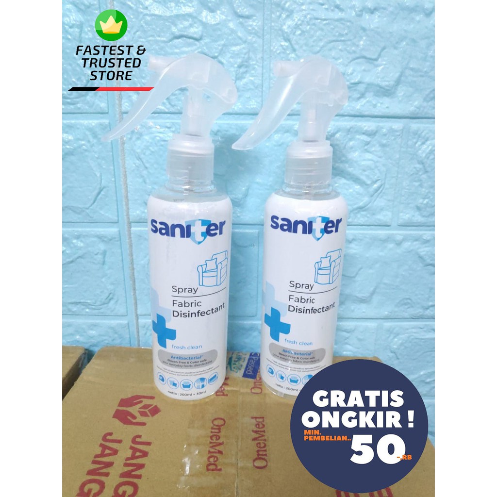 Saniter Spray Fabric Disinfectant 230ml