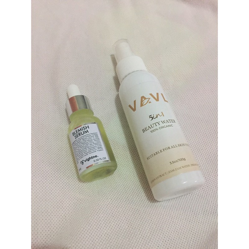 preloved serum vavl, face mist vavl