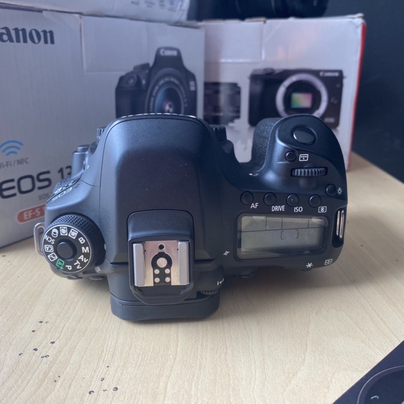 kamera dslr Canon eos 80D body only fullshet box - Kamera semi pro - kamera murah-4