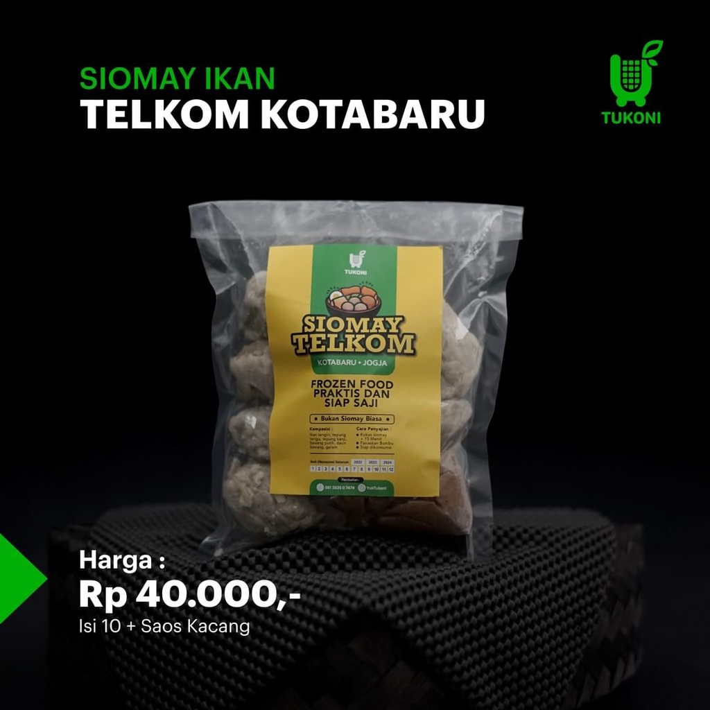 

Siomay Telkom Kotabaru Yuktukoni Yogyakarta