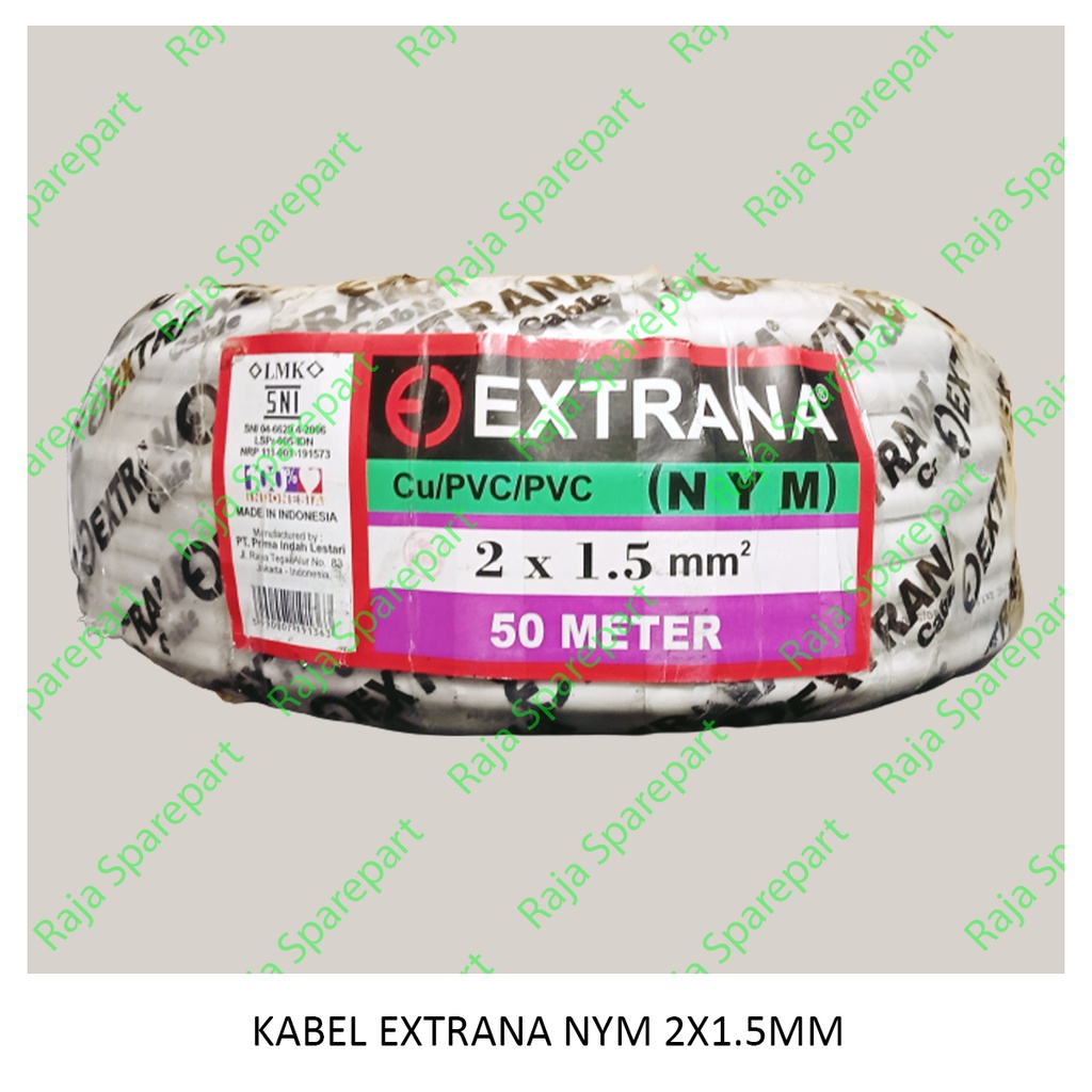 KABEL EXTRANA NYM 2X1.5MM 50METER