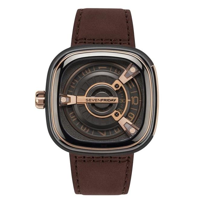 SEVENFRIDAY M2/02 Official Jam Tangan Rose Gold Revolution M-Series