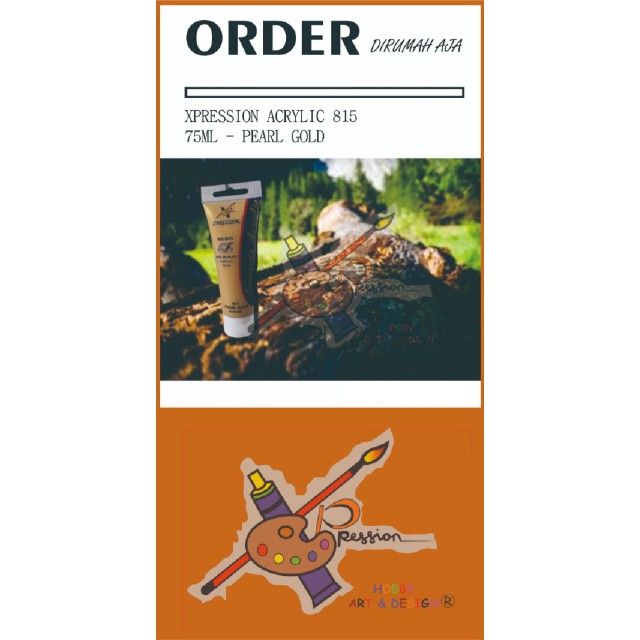 

XP LEONARDO ACRYLIC 75 ML PEARL GOLD