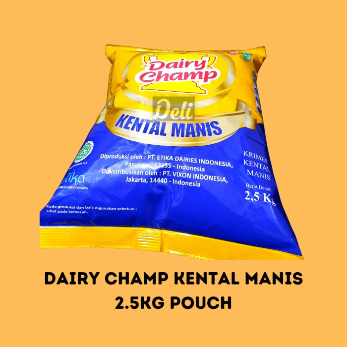

Dairy Champ Kental Manis Pouch 2,5 kg