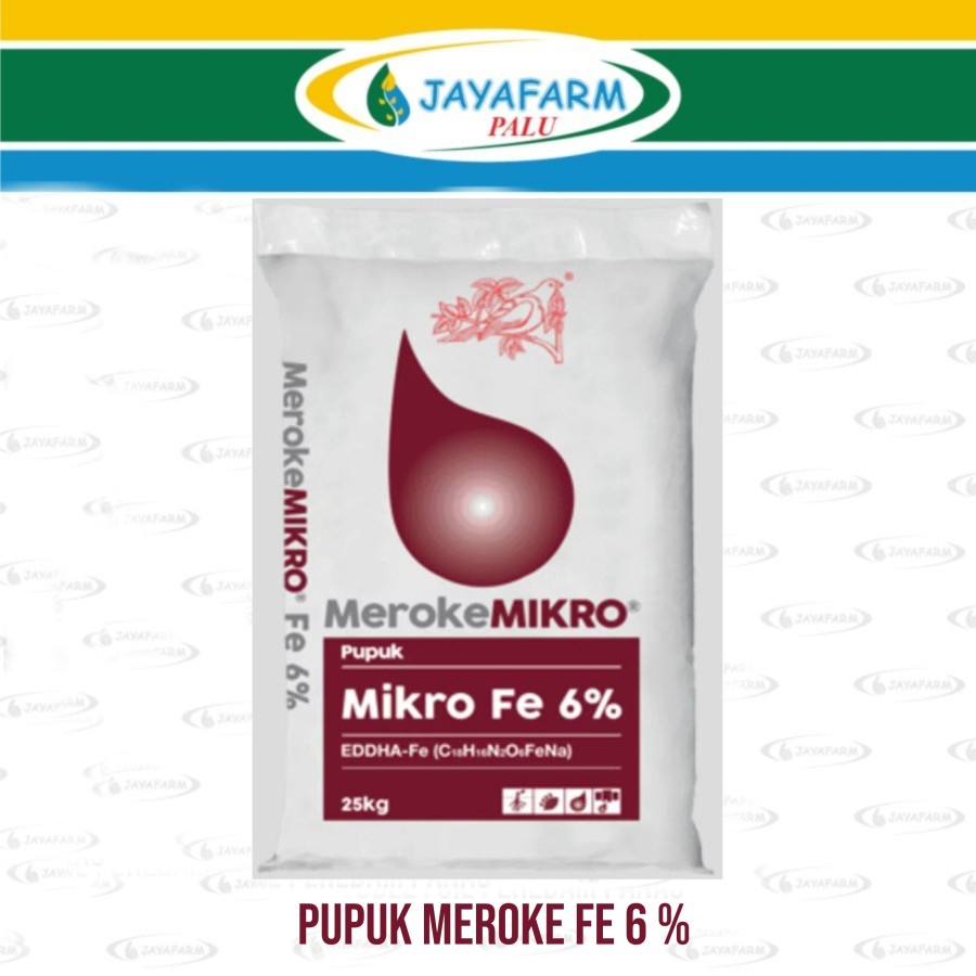 Meroke Fe Eddha 6% Nutrisi Hidroponik 500GR