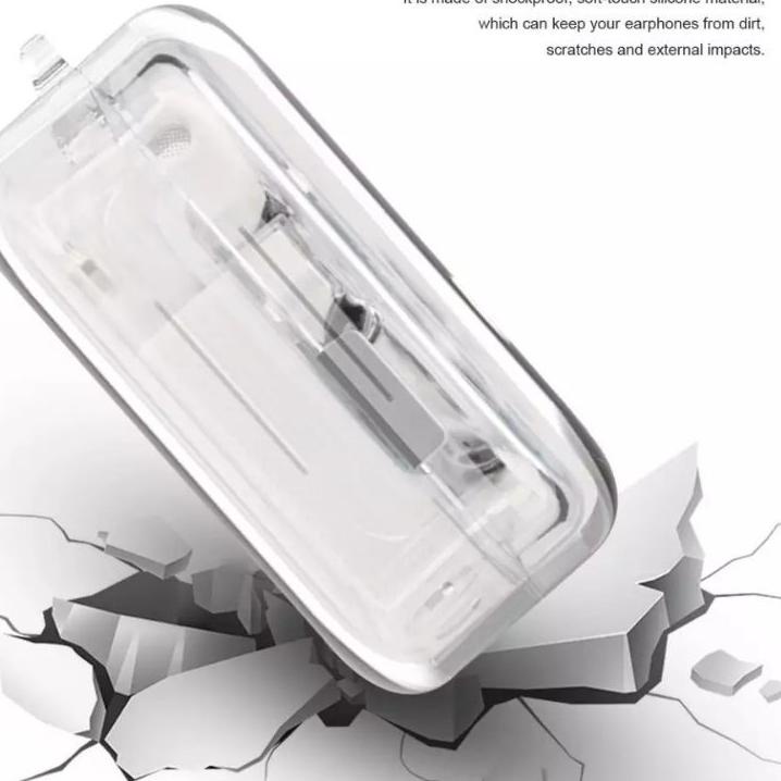 Keluaran Terbaru.. Case Casing Silicon Protective Nothing Ear E1/ Ear E (1) / Nothing Ear1 + Carabin