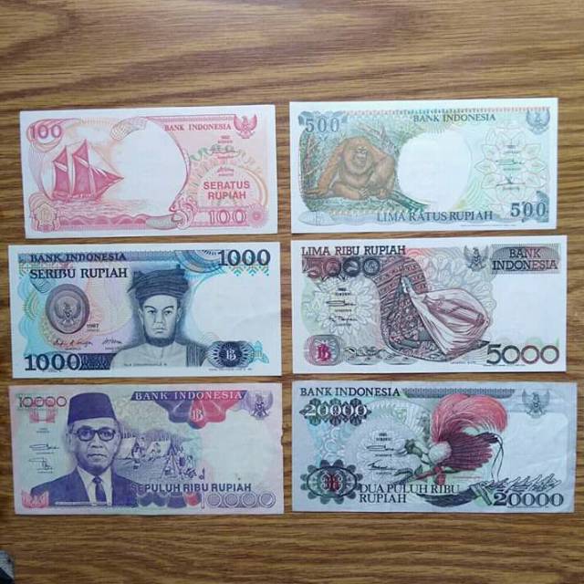 Uang lama Indonesia 100-20.000