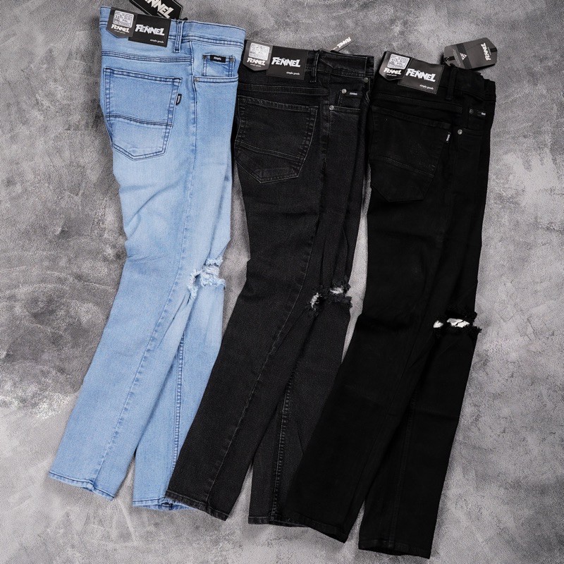 Celana panjang jeans sobek 120