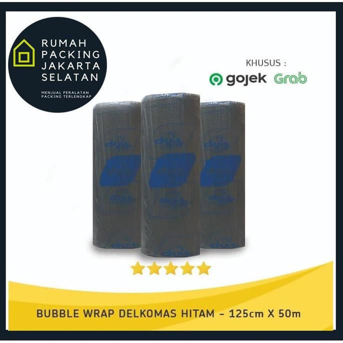

Plastik Bubble Wrap Hitam 125Cm X 50M Merk Dkm Kualitas Super Premium Genggameratjyky