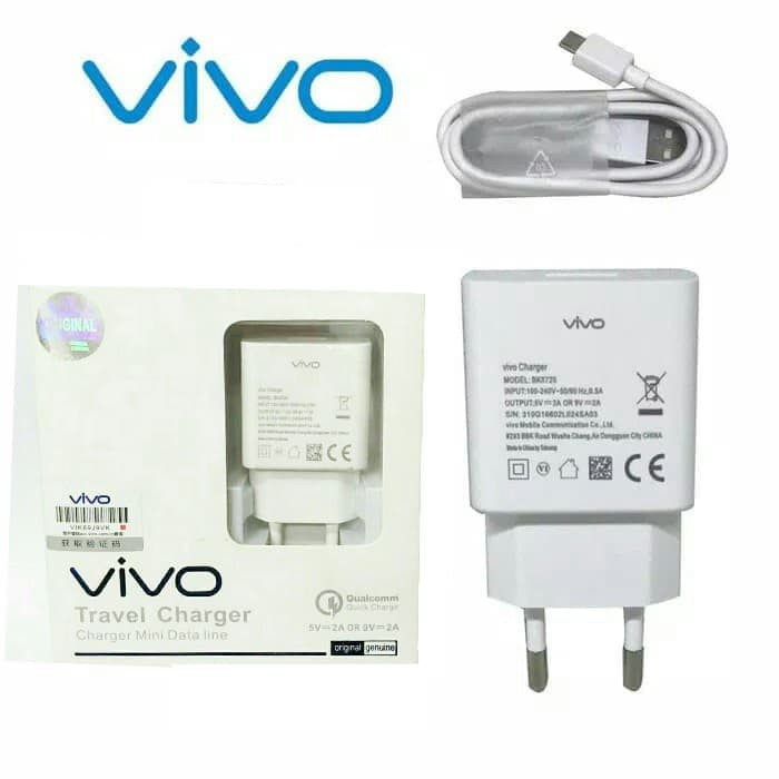 Charger Casan ORIGINAL 100% Fast charging VIVO 2A 9V BK0720 Micro USB