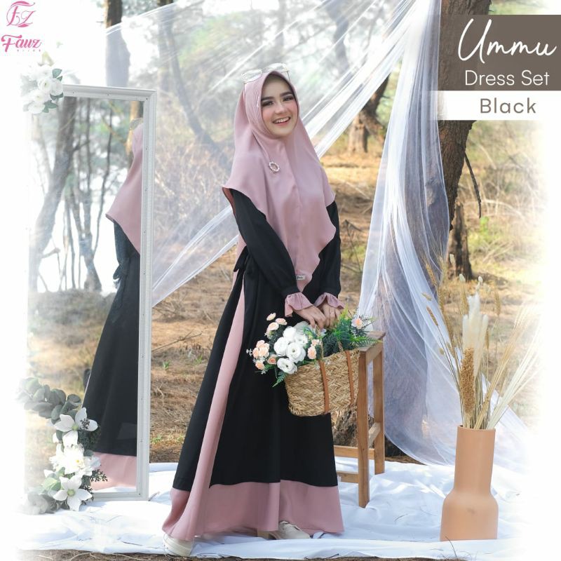 UMMU DRESS/DRESS SET By FAUZ HIJAB