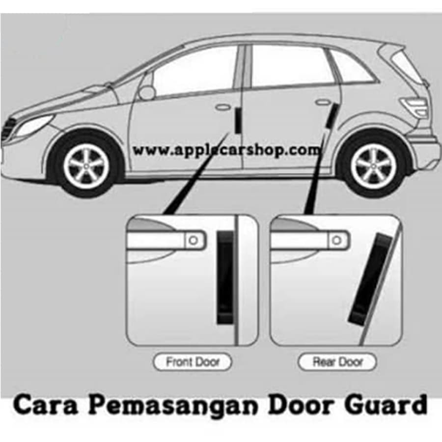 Door Guard iPOP / Pengaman Pintu Mobil iPOP Universal Korea Model