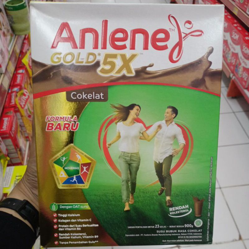 

Anlene gold coklat,original 885gram