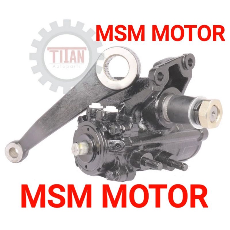 GEAR BOX BAK STIR WORM STIR POWER STEERING MITSUBISHI FUSO GENJO 6D16 ASLI ORIGINAL TITAN MC826202M