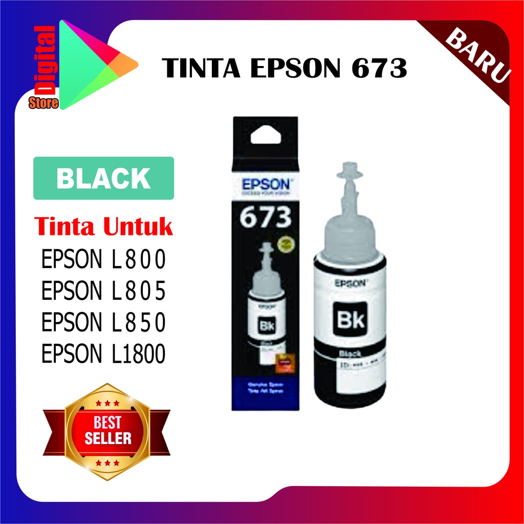 TINTA EPSON 673 PREMIUM(COMPATIBLE) FOR L800, L805, L805, L850, L1800