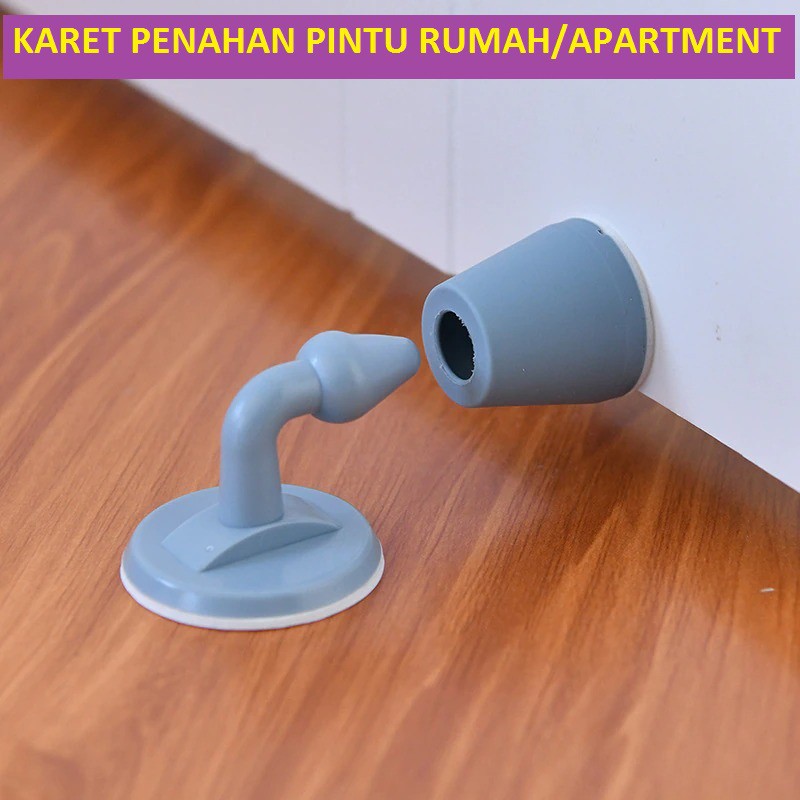 Karet Penahan Pintu Rumah Silikon Door Stopper / Karet Pintu