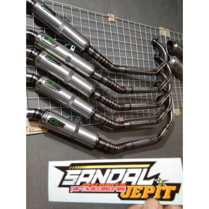 KNALPOT CKC GALVANIS ORIGINAL KNALPOT CKC BULAT ORIGINAL GALVANIS PNP CB GL MP TIGER GL100 MEGAPRO