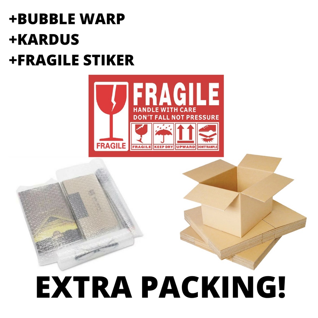 BUBBLE WRAP EXTRA TAMBAHAN PACKINGAN / PEMBUNGKUS KEMASAN PAKET EXTRA