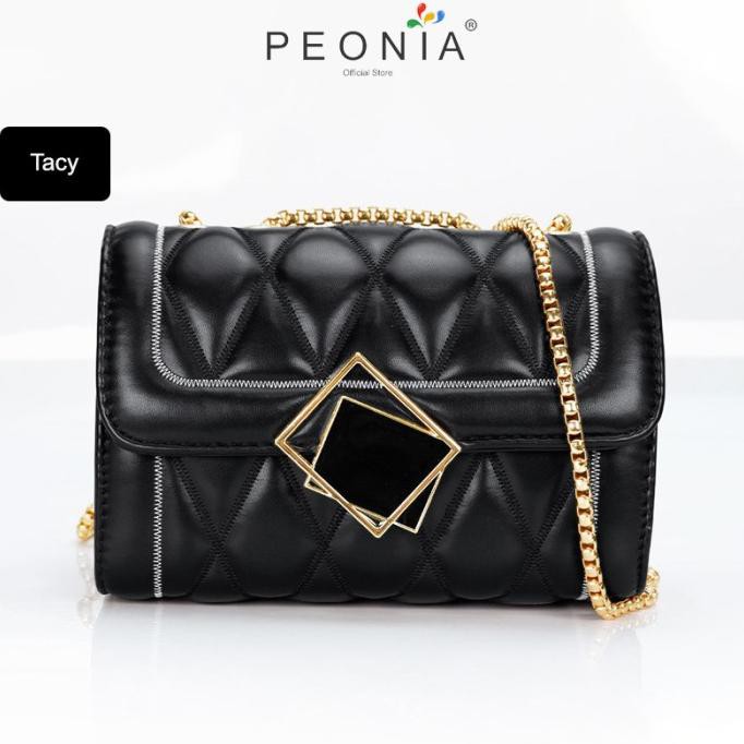 Peonia Tas Selempang Wanita Import Tas Hp Kecil Korea Tacy Bag