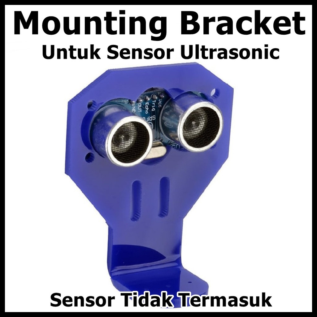 Ultrasonic Sensor Mounting Bracket Holder dudukan HC-SR04 HC-SR05
