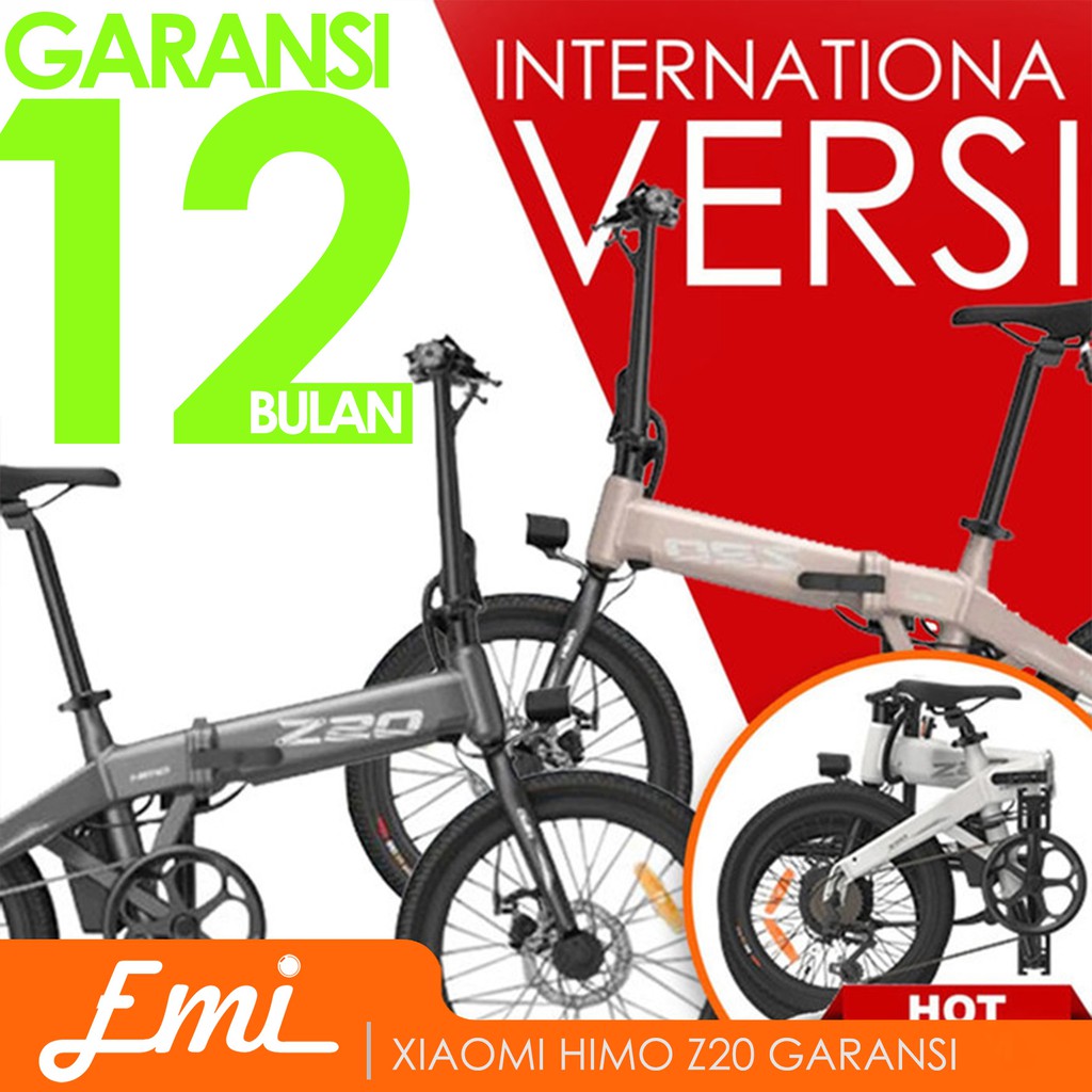 Himo Z20 Folding Electric Bike / Sepeda Lipat Elektrik