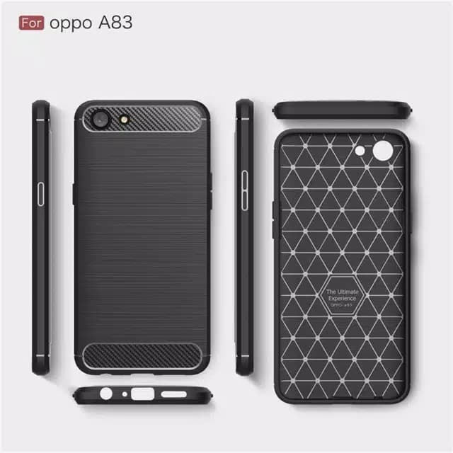 OPPO A37 NEO 9 A83 A71 Silicon Carbon Slim Fit Soft Case Premium