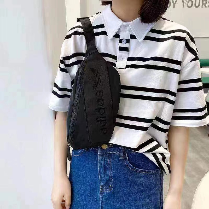 COD BAYAR DITEMPAT!!! 132788 Tas Pinggang Wanita Pria Import Waistbag