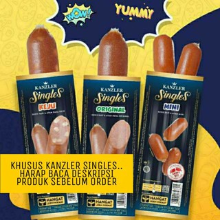 

Kanzler Sosis 1 Box 3 Rasa (Keju, Mini, Original)