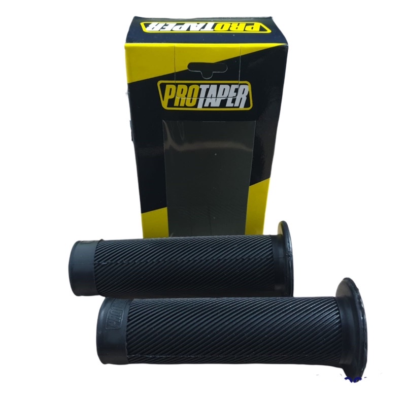 Promo handgrip bulu protaper full black universal semua motor kualitas empuk harga sepasang