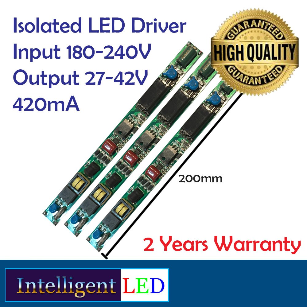 High Quality Isolated Tube Light LED Driver 18W Input 180-240V