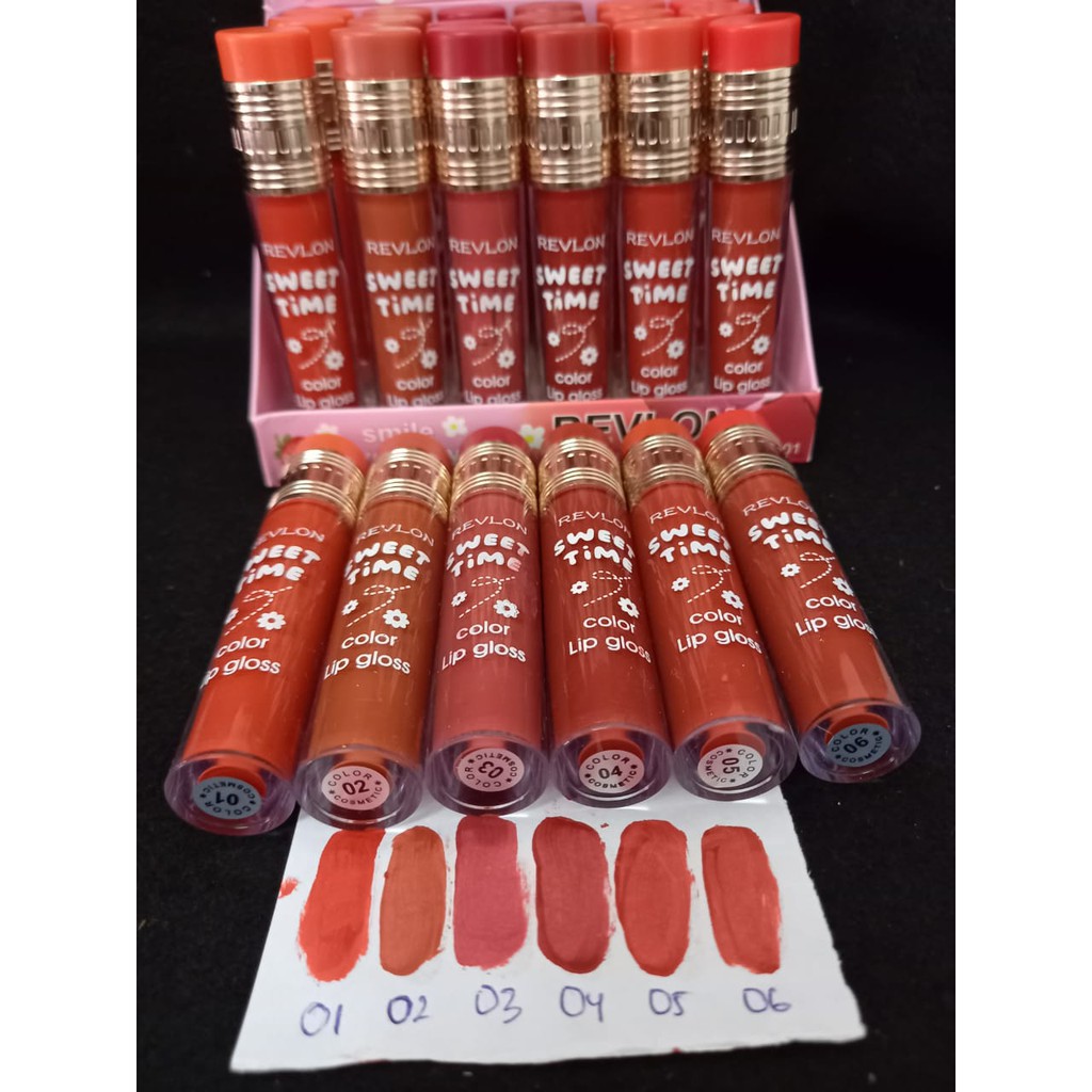 [PER 6 PCS] LIP GLOSS / LIPGLOSS REVLON COLOR NO.R8001