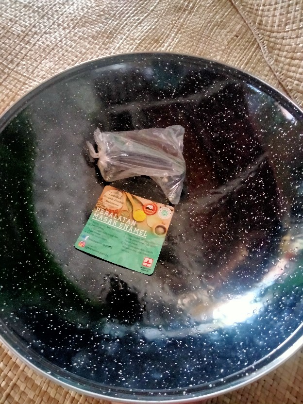 Royal Wok Marbel Maspion 40cm/wajan Enamel Maspion