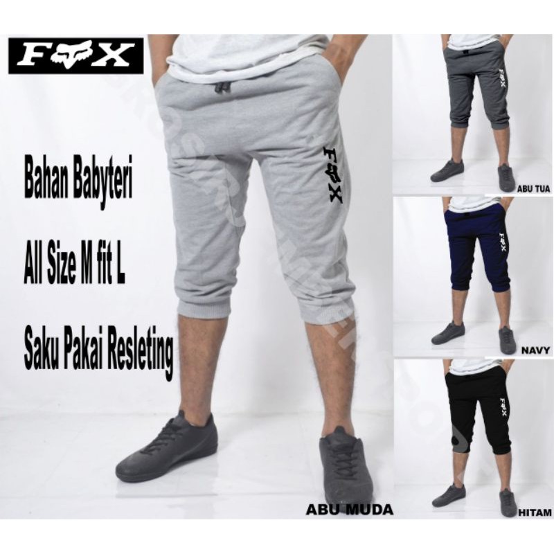 Joger pendek gowes fx/celana pendek sepeda/joger mancing/celana joger
