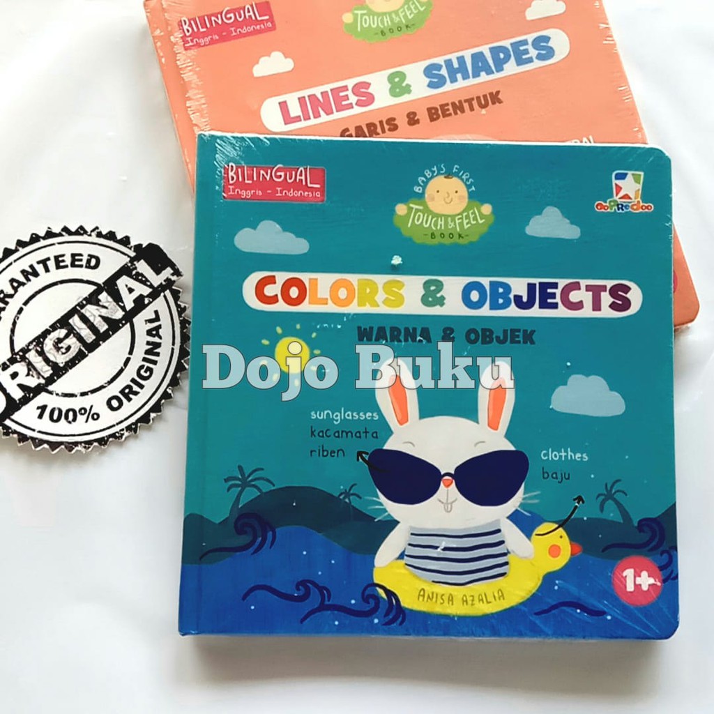 Opredo Baby`S First Touch &amp; Feel Book : Colors &amp; Objects Anisa Azalia