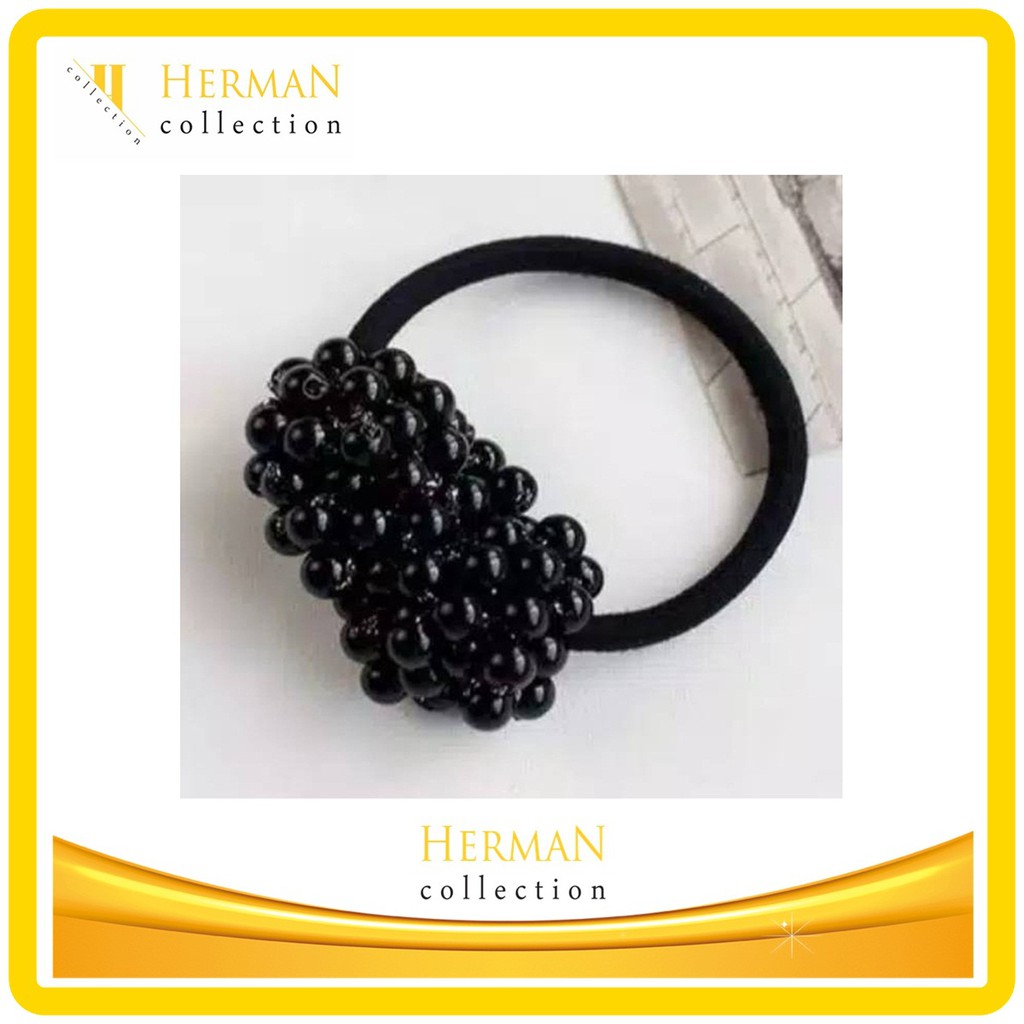 Ikat Rambut Mutiara 5054 Karet Rambut Mutiara Gaya Korea Ikat Rambut Mutiara 5054 Karet Rambut Mutiara Gaya Korea