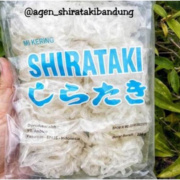 

[KODE IEMBI] Mie shirataki kering /Dry shirataki 250gr