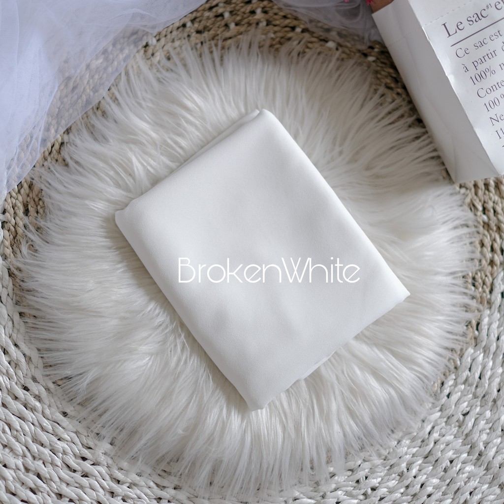 PASHMINA SQUARE CERUTY 180x75CM/PASHMINA BELLA SQUARE-BrokenWhiteSQUARE