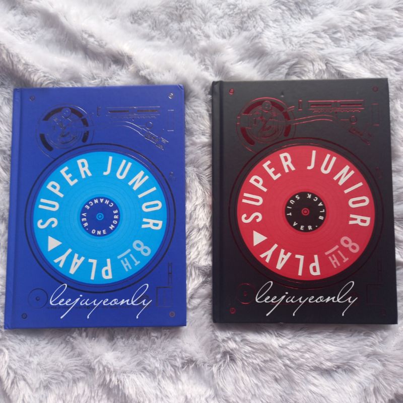 UNSEALED SUPER JUNIOR ALBUM PLAY BLACK SUIT ONE MORE CHANCE VERSION BACA DESKRIPSI