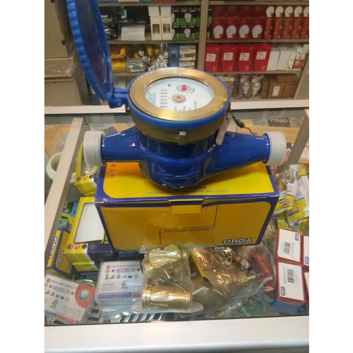 Pertukangan - Water Meter Onda / Meteran Air Onda 1" Inch