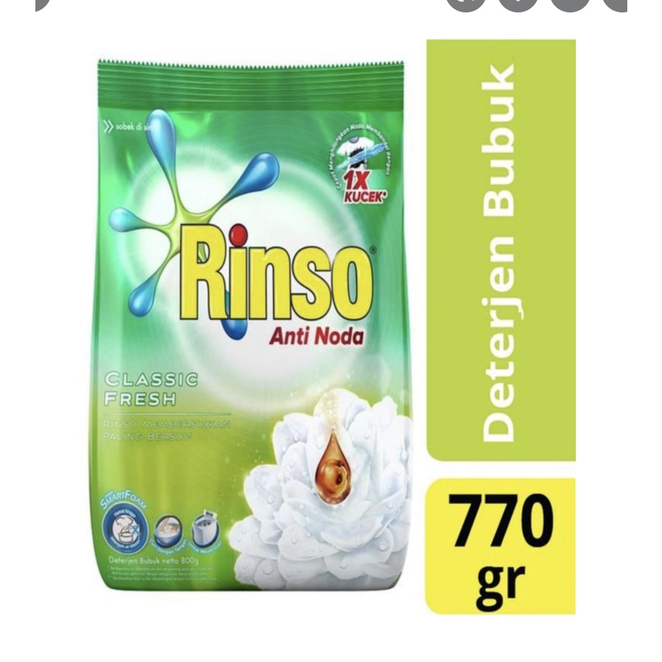 Detergen Rinso Molto 770 gr