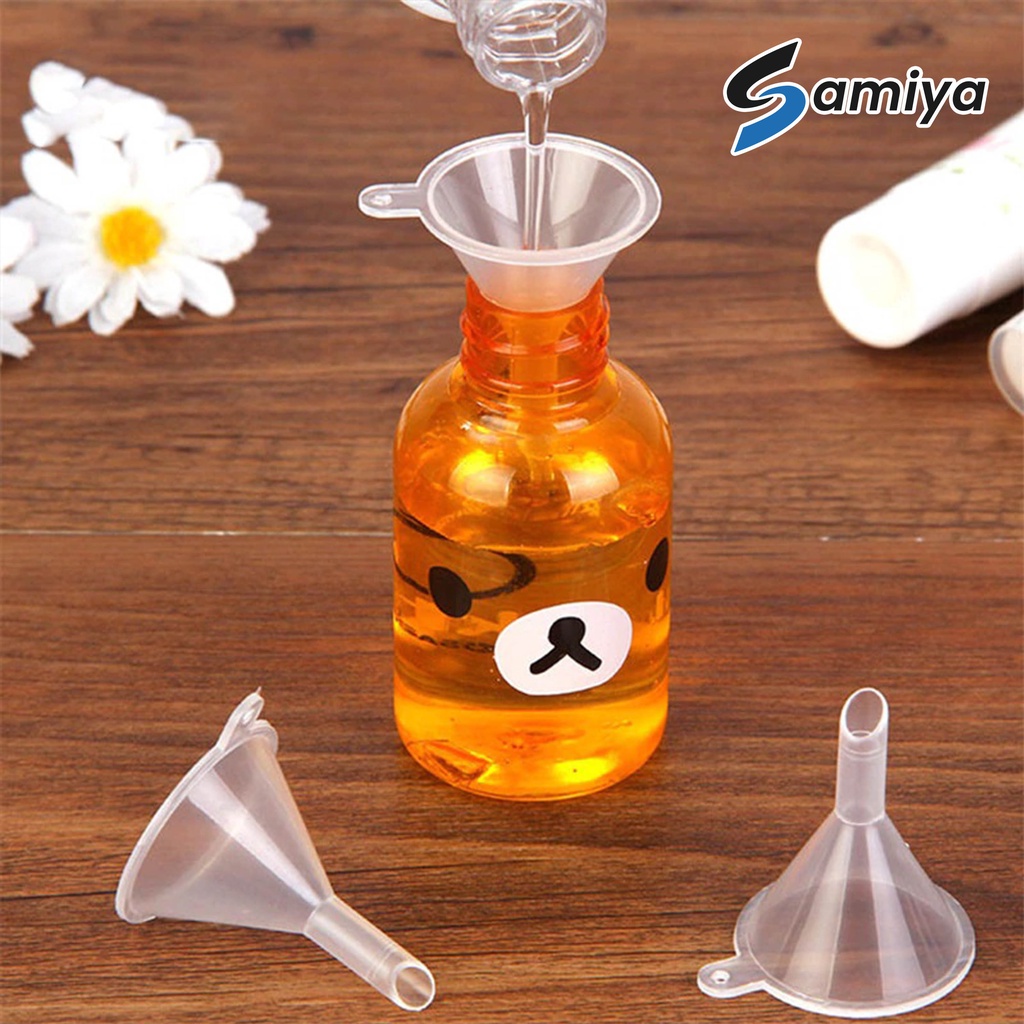 small perfume oil funnel plastic / corong plastik penuang botol minyak parfum serbaguna