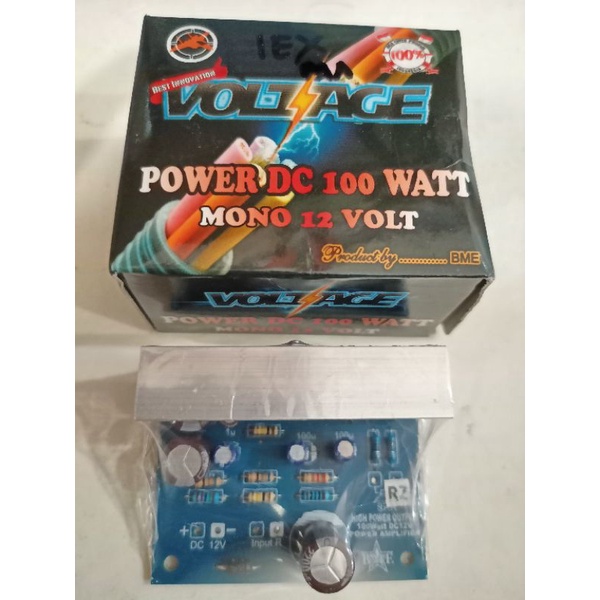 Kit Power Dc 100 Watt Mono 12 Volt