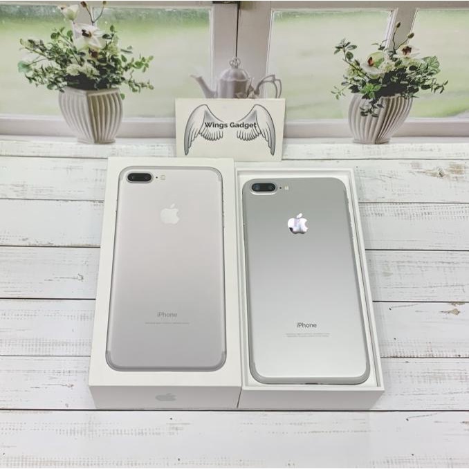 Jual Iphone 7 Plus 128gb Silver Second Original Apple Indonesia Shopee Indonesia